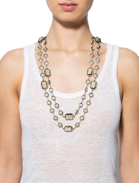 chanel chicklet necklace